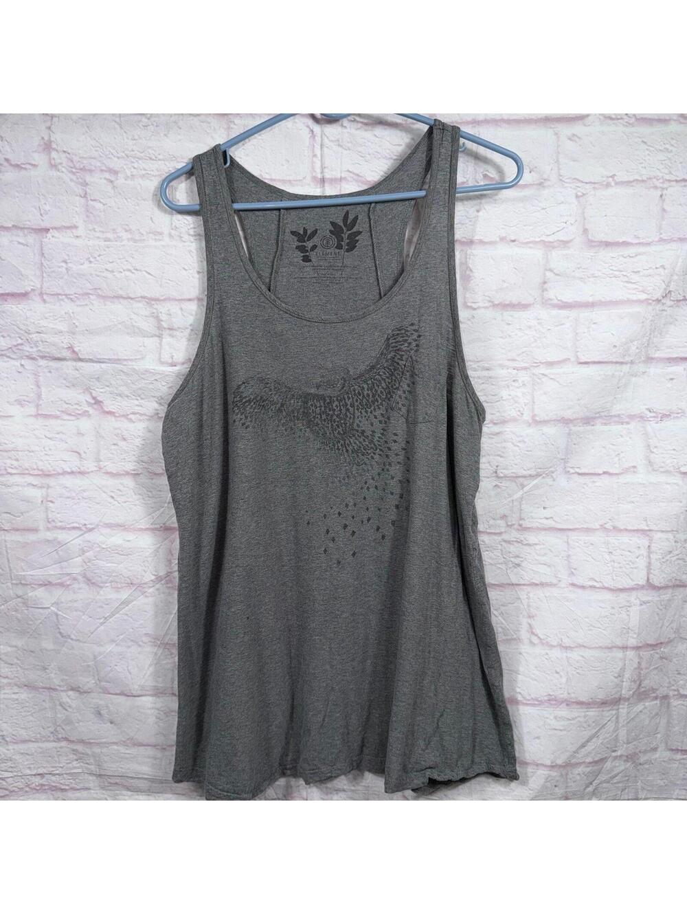 Element Women's XL Grey Graphic Tank Top